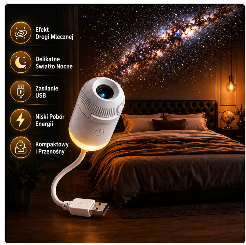 Projektor Gwiazd USB